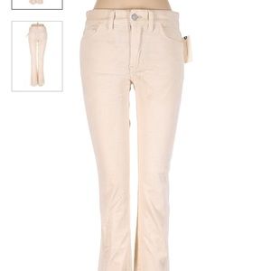 Pilcro cream colored corduroy pants in size 31 - fit stet